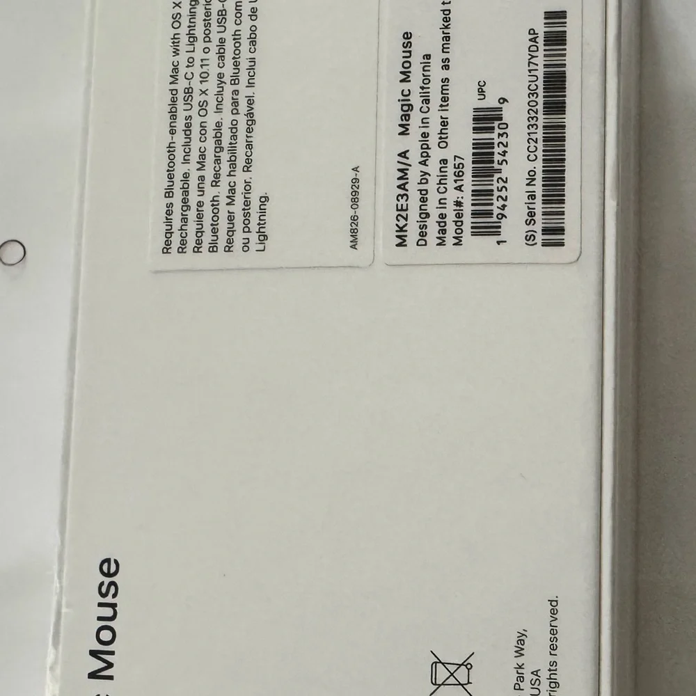 Apple Magic Mouse - White